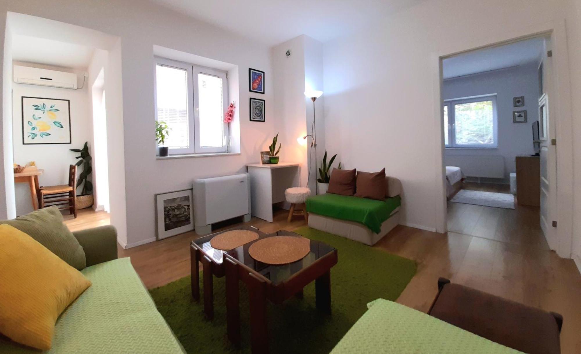 Central Modern Apt With Garden 스트루가 외부 사진
